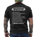 Jga Stag Party Tasks Checklist Jga S T-Shirt mit Rückendruck