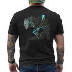 Kaiju Monster Anime 8 T-Shirt mit Rückendruck