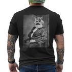 Karl Marx As A Catintage Photo Portrait Meme S T-Shirt mit Rückendruck