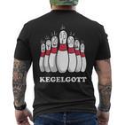 Kegelgott T-Shirt mit Rückendruck