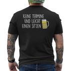 Keine Termione Und Leicht Einen Sitz Keine Termione S T-Shirt mit Rückendruck