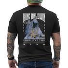 King Baldwin Iv T-Shirt mit Rückendruck