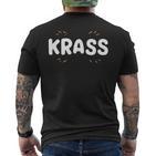 Krass T-Shirt mit Rückendruck