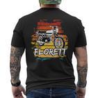 Kreidler Florett Mofa Moped Oldtimer Moped Alte Mofa 80S T-Shirt mit Rückendruck