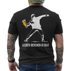 Lecker Bierchen Ultras T-Shirt mit Rückendruck