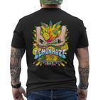 Lemon Haze Cannabis Marijuana T-Shirt mit Rückendruck