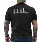 Lindy Hop For Dancer T-Shirt mit Rückendruck