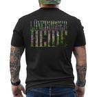 Lüneburger Heide Deutschland Landschaft T-Shirt mit Rückendruck