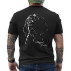 Magyarizsla Dog T-Shirt mit Rückendruck