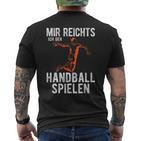 Mir Reichts Ich Geh Handball Spielen Boys Children's T-Shirt mit Rückendruck