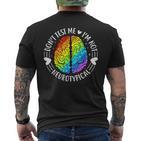 Neurodiversity Neurodivers T-Shirt mit Rückendruck