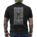 Okkult Tarot Karten Card Occult Esotericintage T-Shirt mit Rückendruck