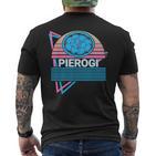 Pierogi Retro T-Shirt mit Rückendruck