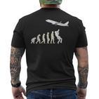 Planespotter Evolution Pilots Planespotter T-Shirt mit Rückendruck