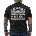 Preworker  Heaven Helle T-Shirt mit Rückendruck