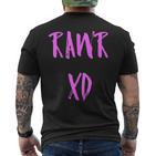 Rawr Emo Xd Scenester Scene Kid T-Shirt mit Rückendruck