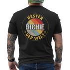 Richie T-Shirt mit Rückendruck