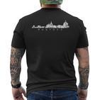 Rostocker Skylineintage Rostock T-Shirt mit Rückendruck