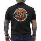 Rucker Parkintage Logo Basketball T-Shirt mit Rückendruck