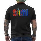 Saami Of Sapmi Flag T-Shirt mit Rückendruck