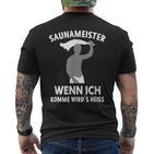 Sauna Master T-Shirt mit Rückendruck