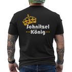 Schnitzelkönig Schnitzel Lovers T-Shirt mit Rückendruck