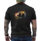 Simson-Schwalbe Kr51 Tuning Mopedintage T-Shirt mit Rückendruck