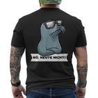 Sturer Seehund Dog Seal T-Shirt mit Rückendruck