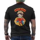 Supamähn T-Shirt mit Rückendruck