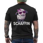 Supervisor Chefin Schäffin T-Shirt mit Rückendruck