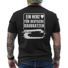 Tank Driver For German Army Tiger Tank Ww2 T-Shirt mit Rückendruck