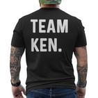 Team Ken T-Shirt mit Rückendruck