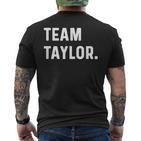 Team Taylor T-Shirt mit Rückendruck