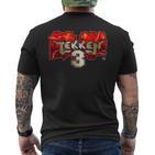 Tekken3 001 T-Shirt mit Rückendruck