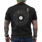 Universeinyl Galaxy T-Shirt mit Rückendruck