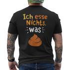 Vegan Egan Nutrition Esse Nichts Livingegan T-Shirt mit Rückendruck