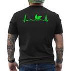 Veganegan Heartbeategan T-Shirt mit Rückendruck