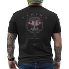 Vikingsiking Dragon Ship S T-Shirt mit Rückendruck