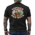 Vintage Bad Boys T-Shirt mit Rückendruck