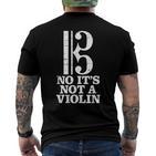 Viola No It's Not Aiolin T-Shirt mit Rückendruck