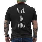 Viva Laida Lebe Das Leben T-Shirt mit Rückendruck