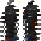 Volumeu Meterintage Audio Engineer Recording T-Shirt mit Rückendruck