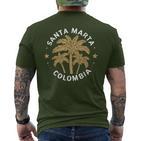 Santa Marta Colombia T-Shirt mit Rückendruck