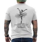 Ballet Dancer Ballerina T-Shirt mit Rückendruck