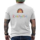 Children's Beginners Beginn Start Endlich Kindergarten Kindergarten Kindergarten Kind 80 T-Shirt mit Rückendruck