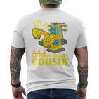 Children's Ich Werde Großer Cousin 2024 T-Shirt mit Rückendruck