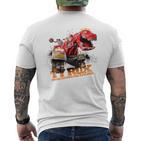 Dinotrux Ty Rux Blue T-Shirt mit Rückendruck