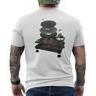 Dj Turntable 1210 Mk2 T-Shirt mit Rückendruck