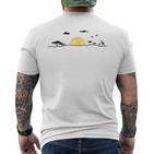 Lemon Summer Sun Sunset S T-Shirt mit Rückendruck