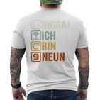 Ich Bin 9 Nine Jahre 9Th Birthday Boy Gamer Gamer T-Shirt mit Rückendruck